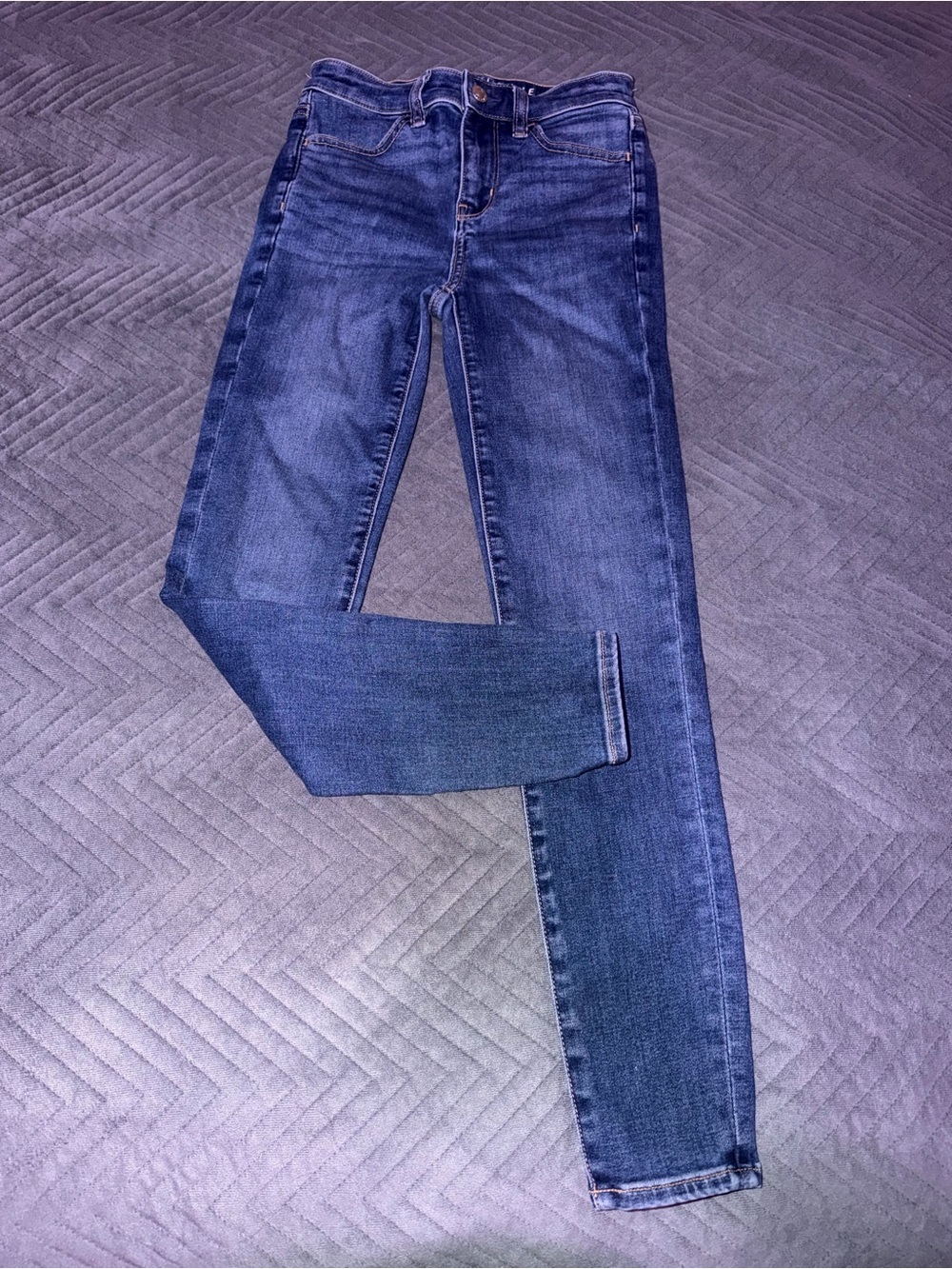 American Eagle women’s high rise jegging jeans size 0 short Next Level stretch
